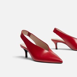 UTERQUE SLINGBACKS